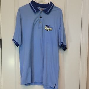 AWANA Children Bible Ministry Puggles Blue Embroidered VNTG Polo Shirt Unisex XL